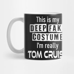 This Is My Deep Fake Costume Funny Halloween Shirt Mug